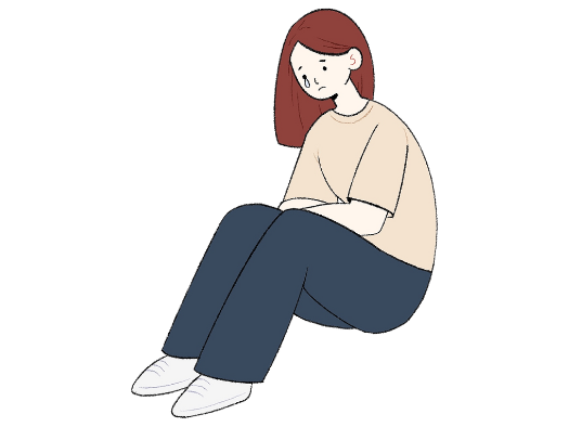 振ったのに辛い